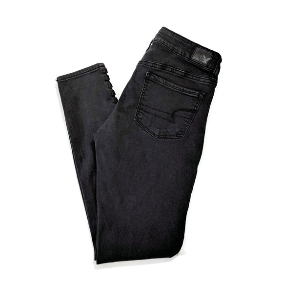 american eagle lace up jeans